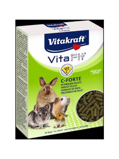 Vitakraft VitaFit C-forte (petrezselyem) - kiegészítő eleség rágcsálóknak (100g)