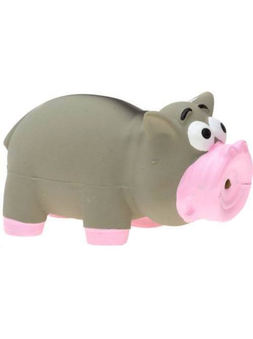 Comfy latex Piggy - játék (szürke malac)  kutyák részére (10,5cm)