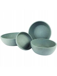   Comfy Miska Bambusowa Bowl - tál (bambusz, szürke-kék) kutyák és macskák részére (930ml)