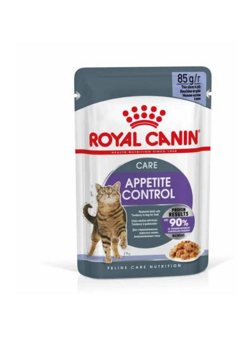 Royal Canin Appetite control care jelly  - alutasakos eledel (halas) felnőtt macskák részére(85g)