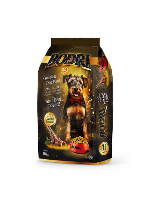 Bodri Adult (bárány) száraztáp - Felnőtt kutyák részére (10kg) - raklapos (60db)
