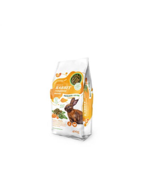 CSOMAG AKCIÓ 4+1: Delicado Verde Complete Menu - Nyúl (5*400g)