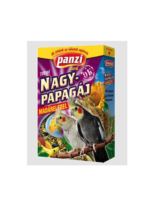 Panzi Nagypapagáj madáreleség (700ml)
