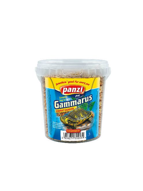 Panzi Gammarus - táplálék díszhalak részére (vödrös) 85g