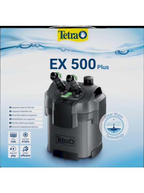 Tetra EX 500 Plus - külső szűrő, komplett készlet (100l)