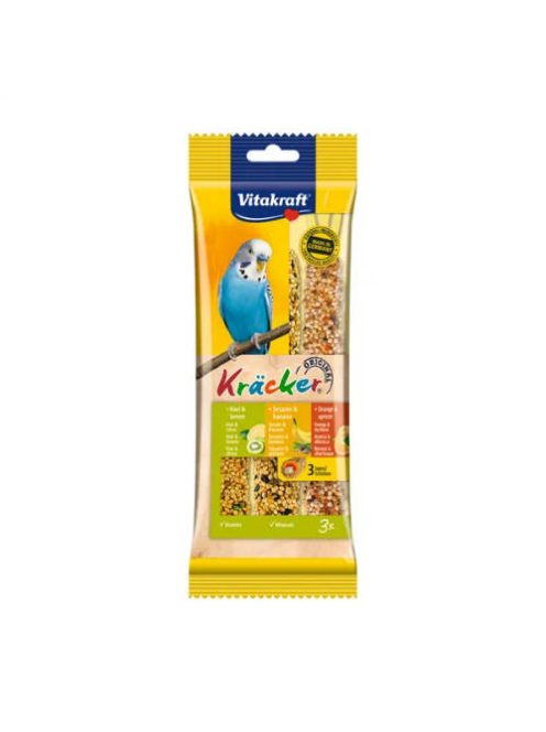 Vitakraft rúd 112g Triplarúd hullámos papagájnak kiwi & banán & narancs & szezámmag