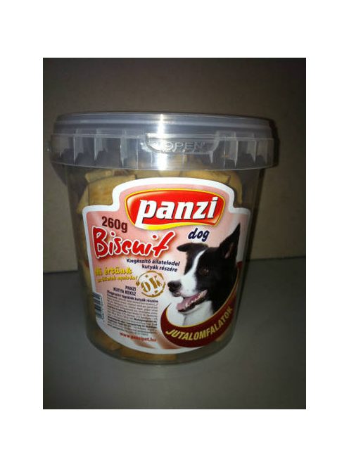 Panzi snack sütött keksz (260g)