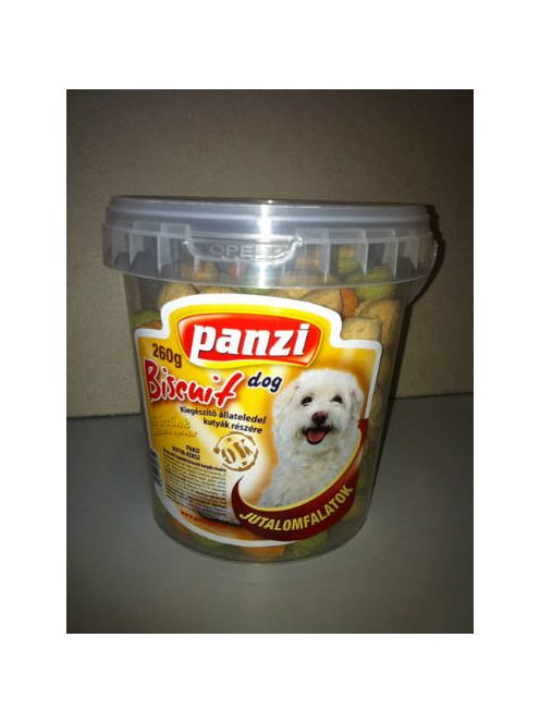 Panzi snack kutya keksz töltelékkel  (260g)