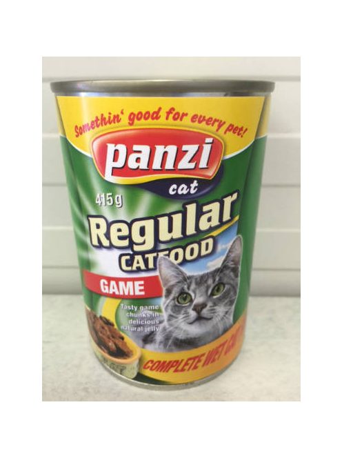 Panzi Regular Adult (vad) konzerv - Felnőtt macskák részére (415g)