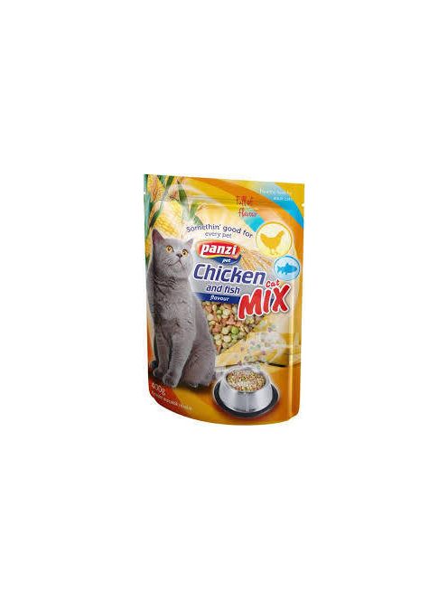 Panzi Cat-Mix Adult (csirke,hal) száraztáp - Felnőtt macskák részére (400g)