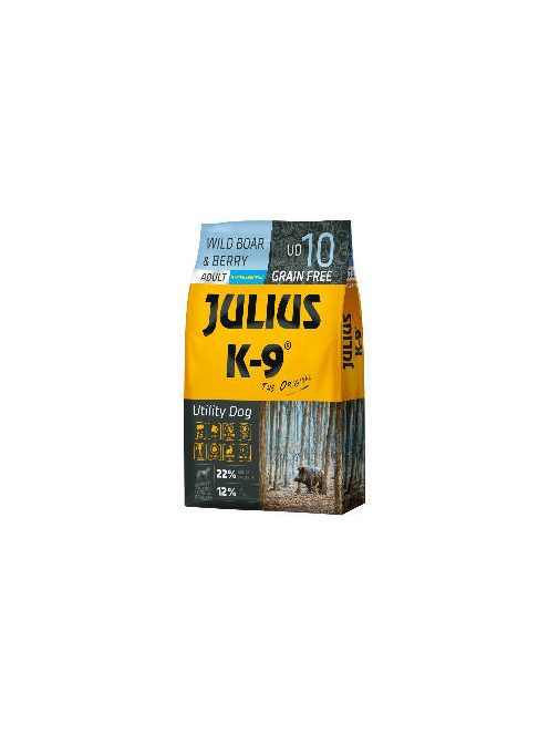 Julius K-9 10kg UD10 Utility Dog Hypoallergenic Wild boar,berry Adult (Vaddisznó,bogyók) száraztáp - Felnőtt kutyák részére