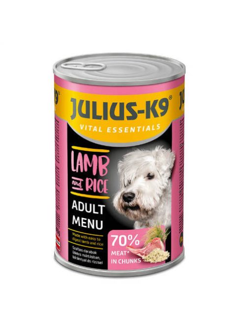 JULIUS K-9 konzerv kutya 1240g Bárány-rizs (Lamb&Rice)
