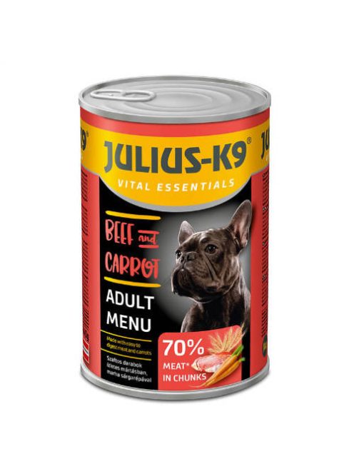 JULIUS K-9 konzerv kutya 1240g Marha (Beef)