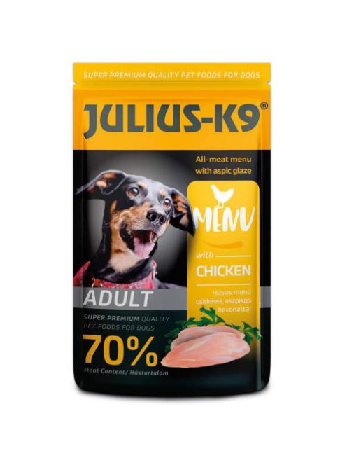 Julius-K9 Dog Adult Beef - nedveseledel (csirke) felnőtt kutyák részére (125g)