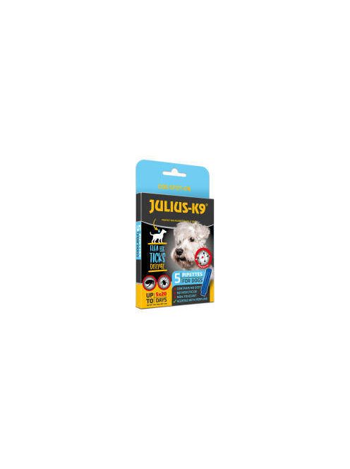 Julius K-9 Dog Spot On - Bolha-, kullancs riasztó spot-on kutyák részére (5x1ml)