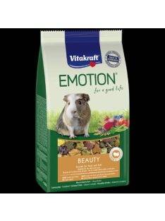   Vitakraft Emotion Beautiy All Ages Cavia  - Teljes értékű eledel (egészséges bőr,szőr) tengerimalacok részére (600g)