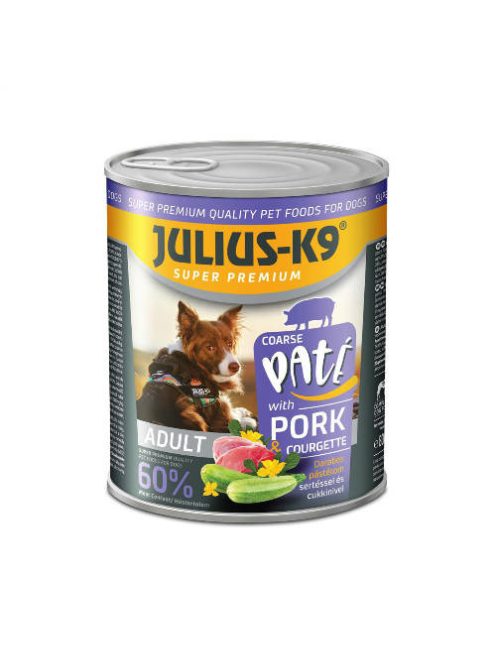 Julius-K9 konzerv Adult - paté nedveseledel (sertés,cukkini) felnőtt kutyák részére (800g)