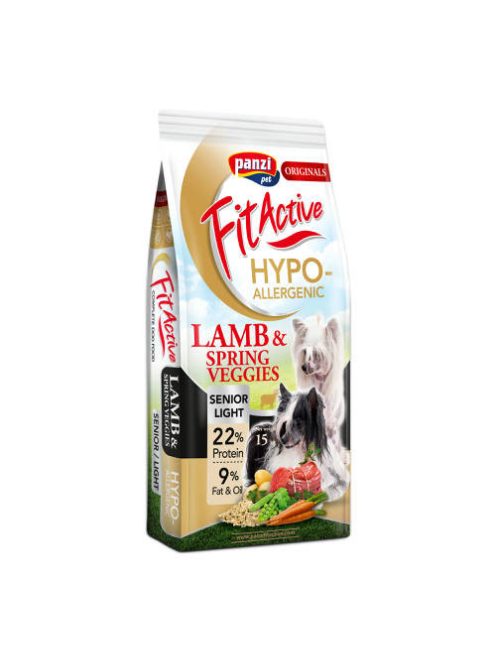 FitActive ORIGINALS 15kg SENIOR/LIGHT HYPOALLERGENIC Lamb&Spring Veggies