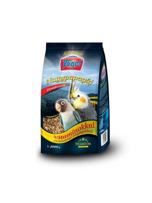 Vogel Prémium - Teljesértékű eleség nagypapagájok részére (1kg)
