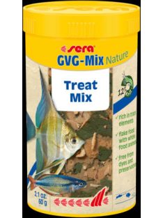   Sera Nature GVG-Mix - lemezes,-daphnia,féreg-mix táplálék díszhalak számára (100ml/22g)