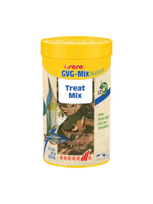 Sera Marin GVG-Mix nature (tengeri) - lemezes táplálék tengeri díszhalak számára (250ml/60g)