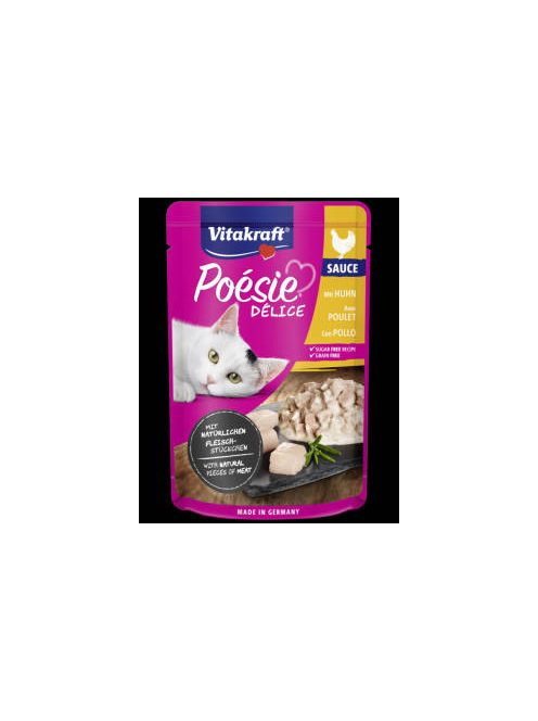 Vitakraft Poésie Déli Sauce - nedvestáp (csirke) macskák részére (85g)