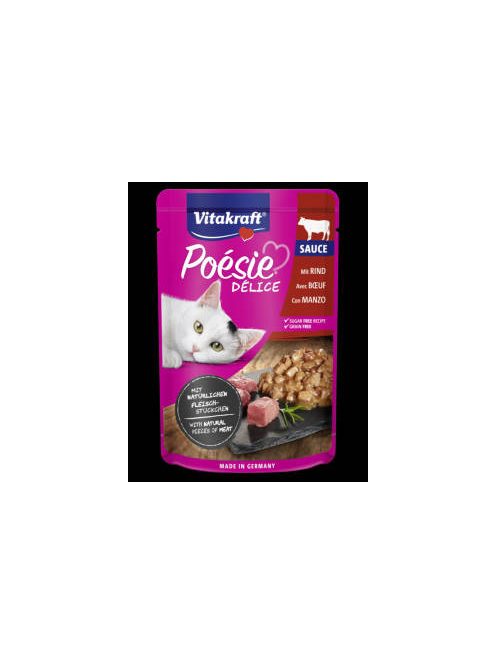 Vitakraft Poésie Déli Sauce - nedvestáp (marhával) macskák részére (85g)