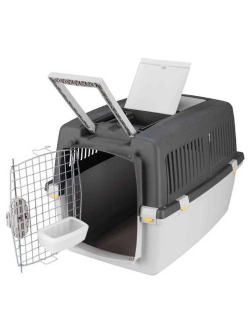 Trixie Gulliver Transport Box - szállítóbox (szürke) IATA (52x51x72cm) max:18kg-ig