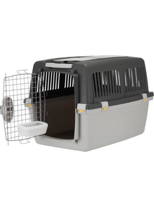 Trixie Gulliver IATA Transport Box - szállítóbox (szürke) kutyák részére (58x60x79cm) M