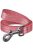 WAUDOG Re-cotton, Reflective Dog Leash (M) - póráz, újrahasznosított pamutból (piros, fényvisszaverő csíkkal) kutyák részére (20mm/150cm)
