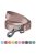 WAUDOG Re-cotton, Reflective Dog Leash (M) - póráz, újrahasznosított pamutból (barna, fényvisszaverő csíkkal) kutyák részére (20mm/150cm)