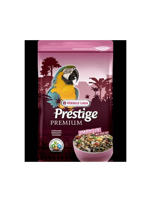 Versele-Laga Prestige Parrots Nut-Free Mix - Teljesértékű eledel nagypapagájok részére (2kg)