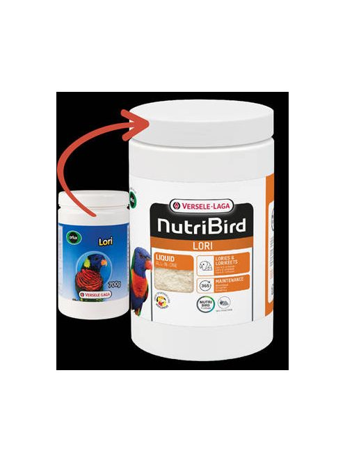 Versele-Laga Nutribird Lori - Teljesértékű eleség lóri papagájok részére (700g)