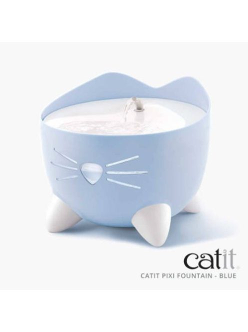 Catit Pixie Cat Drinking Fountain - ívókút (világoskék) macskák részére (2,5 liter)