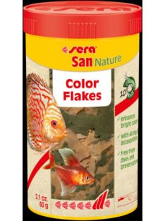   Sera Nature San - (színélinkítő) - lemezes táplálék díszhalak számára (250ml/60g)
