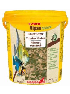   Sera Vipan Nature - nagylemezes táplálék díszhalak számára (4kg)
