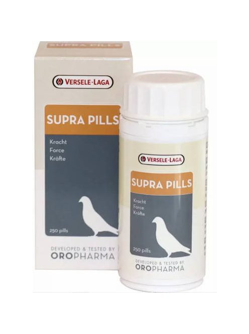 PR.Oropharma Supra Pills - Kiegészítő eleség (gyógynövény tabletta) galambok részére (250db)
