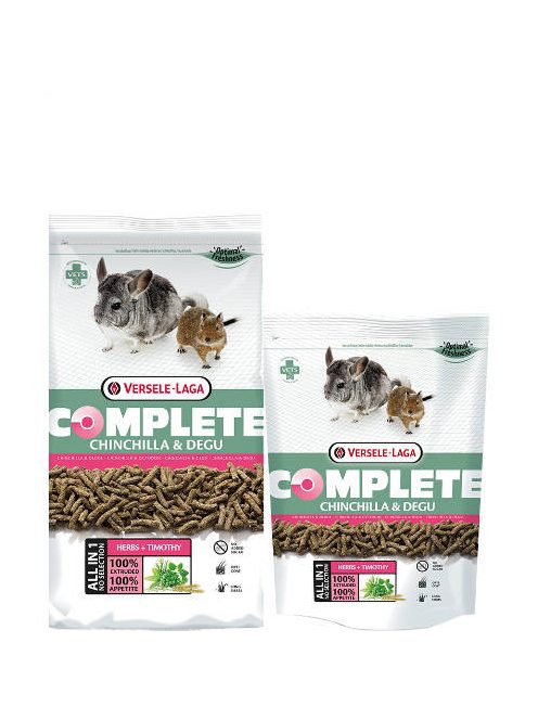 Versele-Laga Complete Chinchilla & Degu - Teljesértékű extrudált eleség csincsillák és deguk részére (1,75kg)