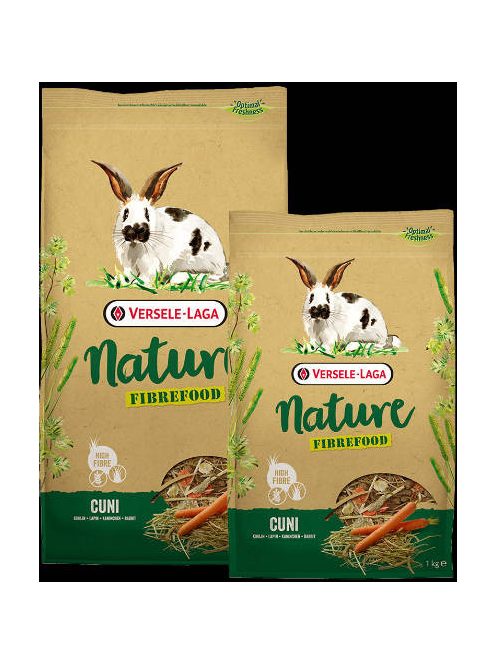 Versele-Laga Nature Fibrefood Cuni - Gabonamentes eleség törpenyulak részére (2,75kg)