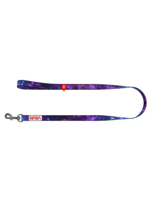 WAUDOG leashes NASA21 - póráz (QR kódos, NASA21 dizájn, müa.csatt) kutyák részére (122cm/25mm) M