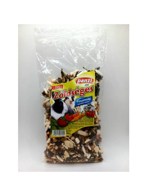Panzi Zöldséges keverék - kiegészítő eleség rágcsálóknak (450ml)