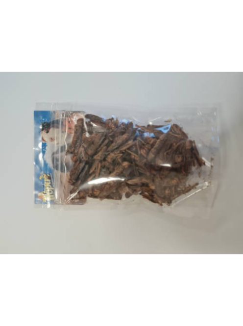 Trópus Dried Grasshopper - kiegészítő eleség (szárított szöcske) rágcsálók,madarak, sünik és hüllők részére (40g)
