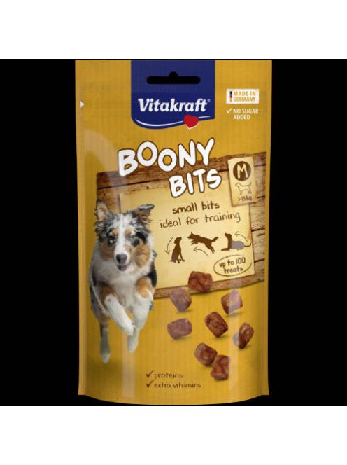 Vitakraft Boony Bits - jutalomfalat (baromfi,sertés, gabonafélék) kistestű kutyák részére (120g)