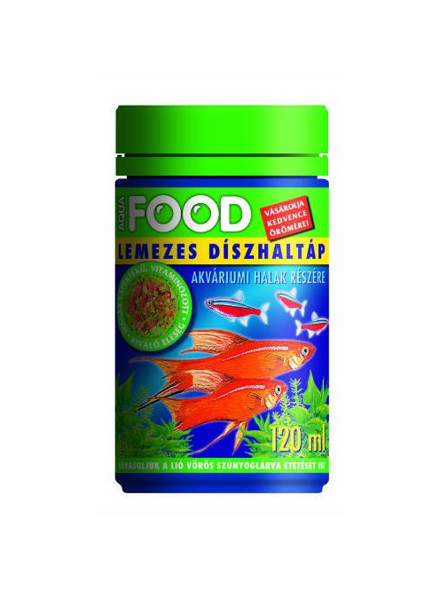 Aqua-Food Lemezes - díszhaltáp (120ml)