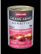 Animonda GranCarno Sensitiv Adult (marha,burgonya) konzerv - Felnőtt kutyák részére (400g)