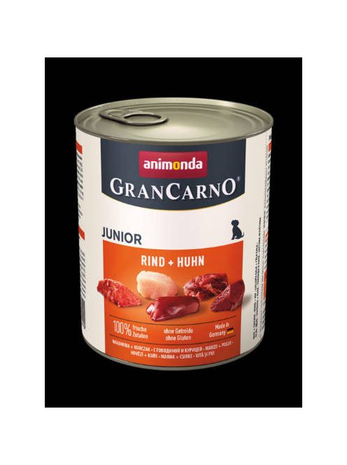 Animonda GranCarno Junior (marha,csirke) konzerv - Kölyök kutyák részére (800g)