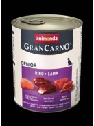 Animonda GranCarno Senior (borjú,bárány) konzerv - Idős kutyák részére (800g)