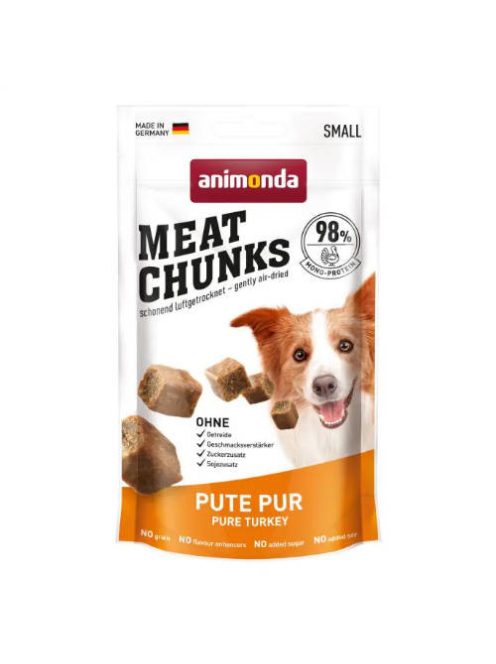 Animonda Meat Chunks Pute pur - jutalomfalat (pulyka) kutyák részére (60g)