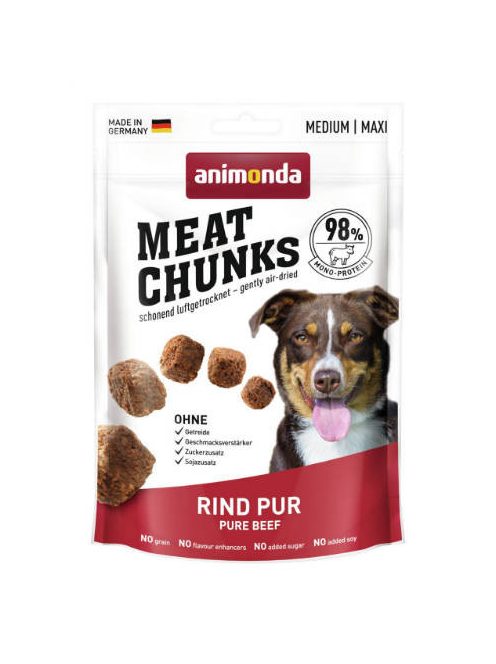 Animonda Meat Chunks Beef pur - jutalomfalat (marha) kutyák részére (80g)