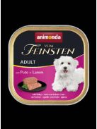 Animonda Vom Feinsten Adult (pulyka,bárány) alutálkás - Felnőtt kutyák részére (150g)